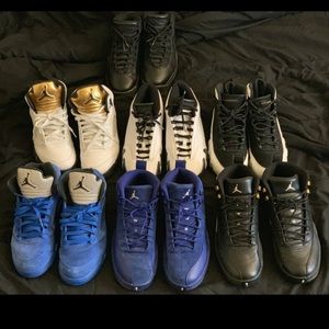 Jordan 5, 9, 10, 12, 14